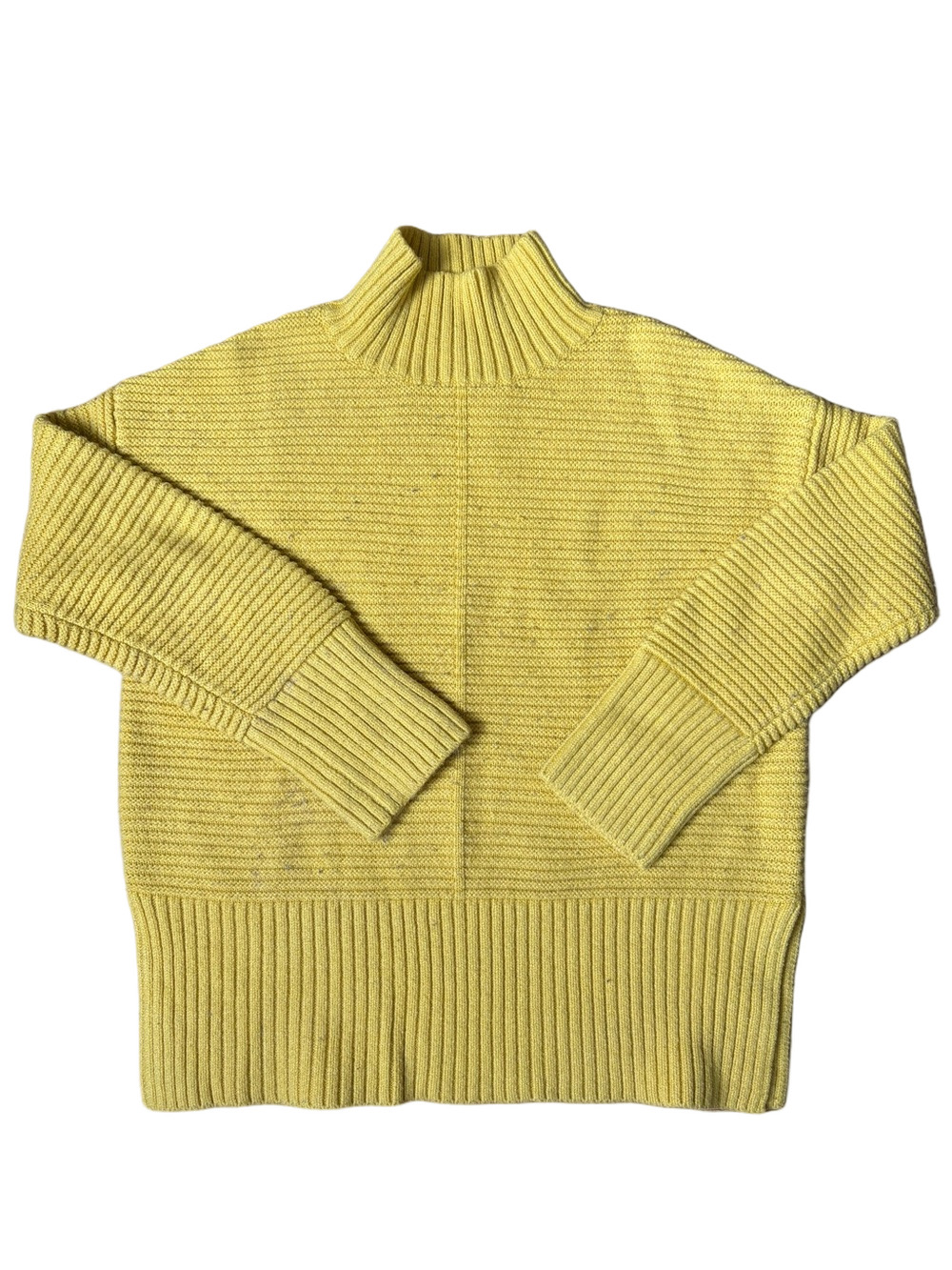 twik Mustard Yellow Turtleneck Sweater